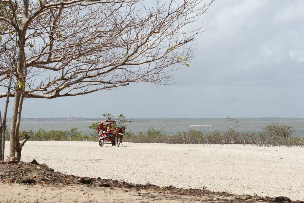 Pousada Bela Mar Algodoal Bagian luar foto